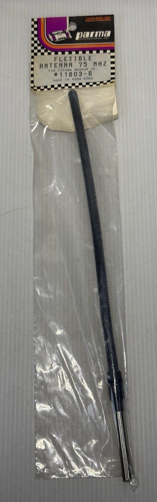 NOS Vintage PARMA Flexible Antenna 75 mHz for FUTABA MAGNUM JR. R/C Car Truck