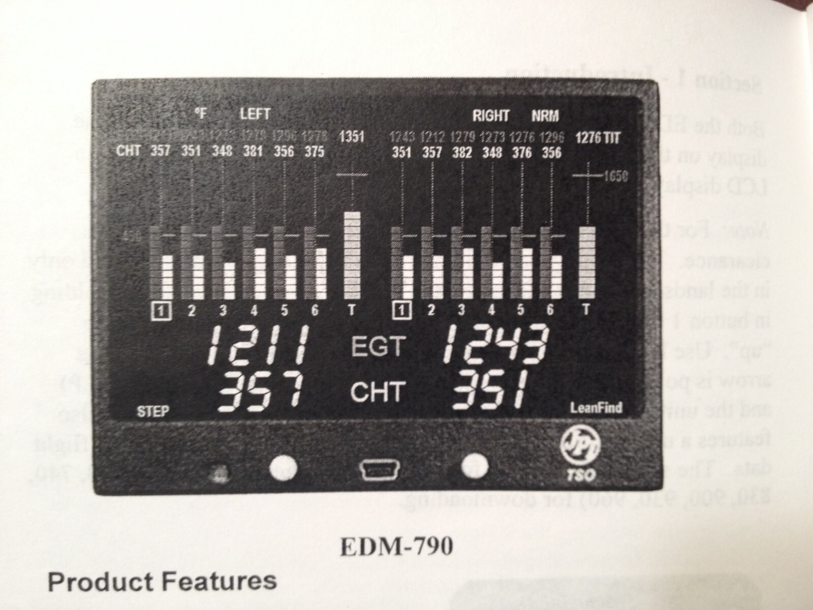 JPI Instruments EDM-760 & EDM 790 TWIN Pilot's Guide Manual
