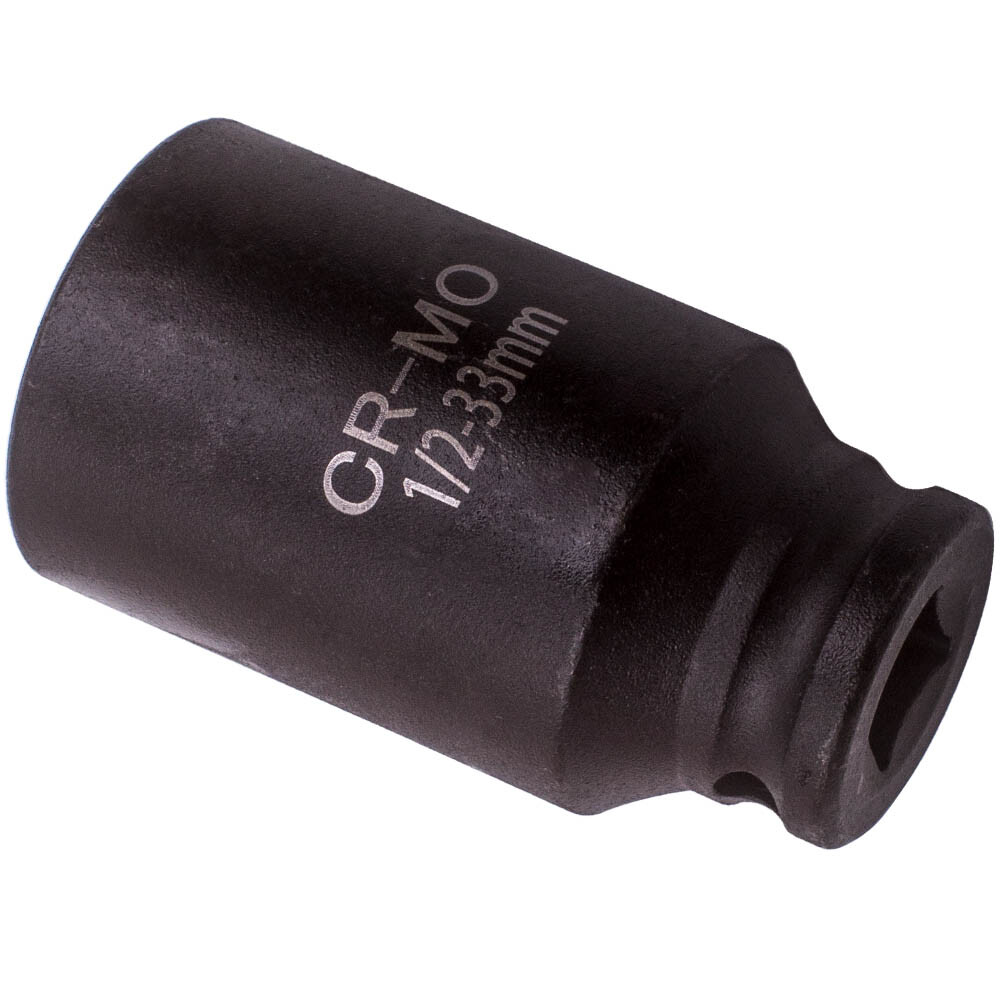 Deep Impact Socket Kit 1/2" Drive Metric Axle Hub Nut Socket 29mm-38mm Set