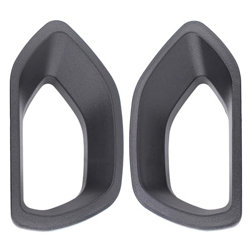 2Pcs Upper Bumper Grille Intake Bezel Inserts Mesh Trim Cover for Charger R/T