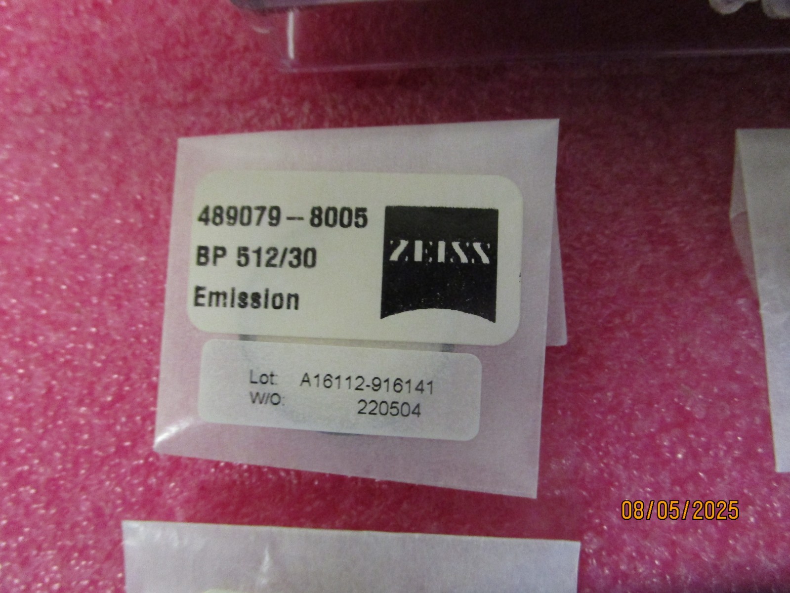 NEW! Zeiss Microscope Filter Set 79 HE 489079-9010 - Qty (6) Filters