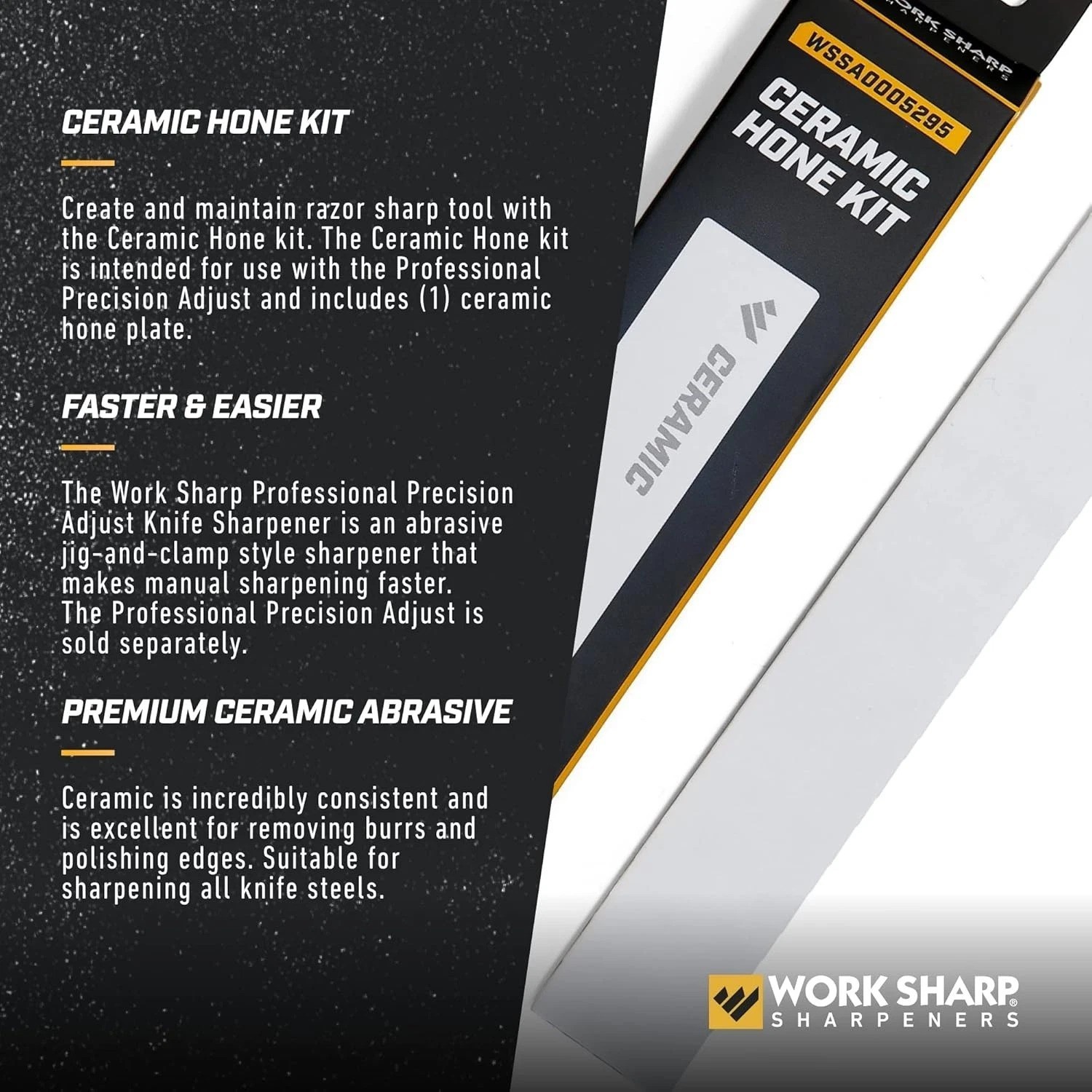 Essential Ceramic Sharpening Kit - Designed for Professional Precision Knives