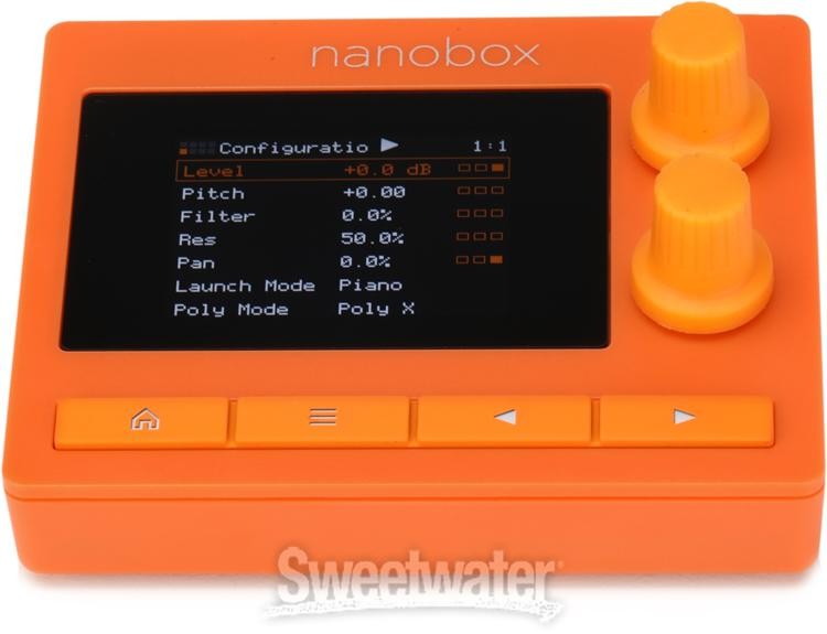1010music Nanobox Tangerine Sampler Module
