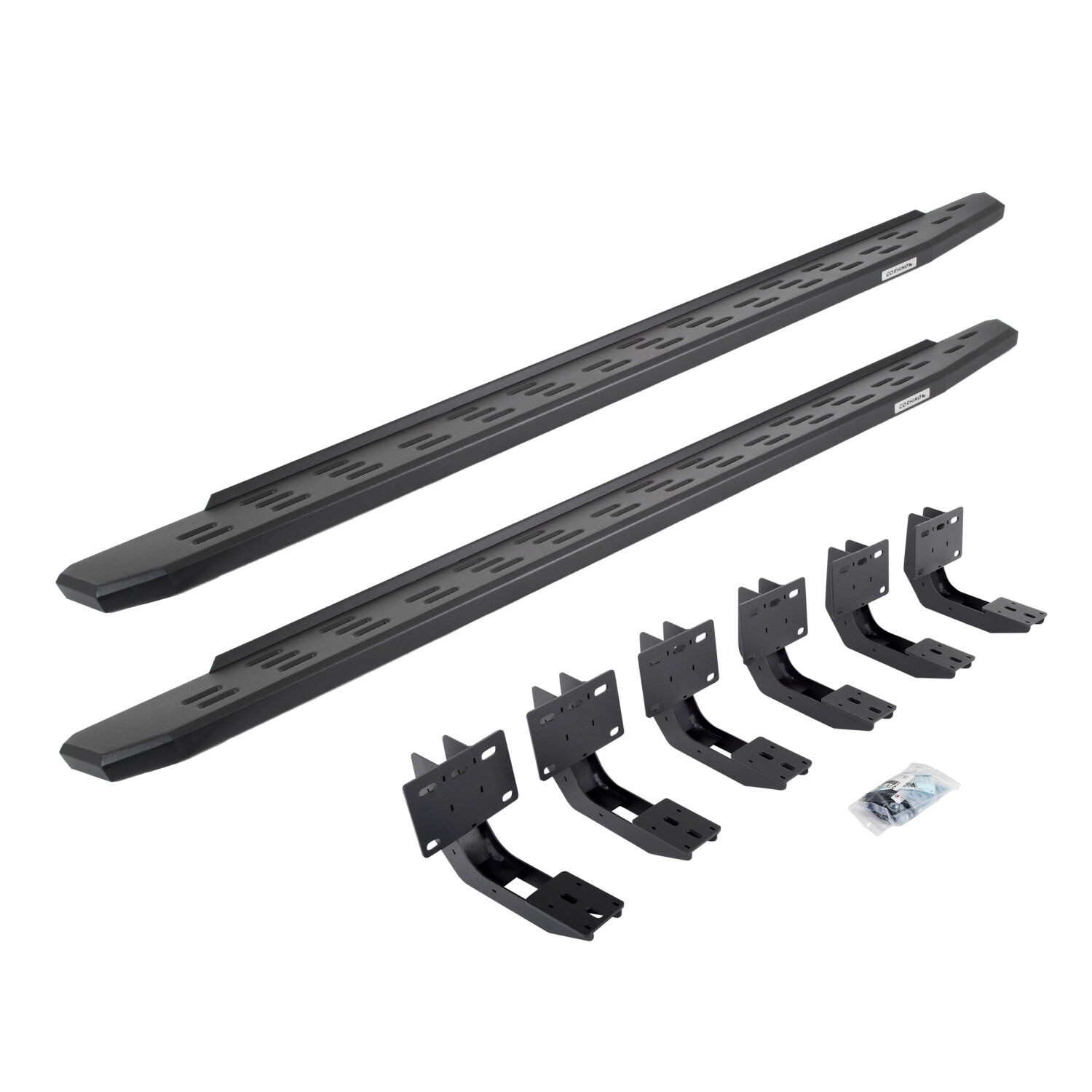Go Rhino 69630680PC RB30 Running Boards with Mounting Bracket Kit