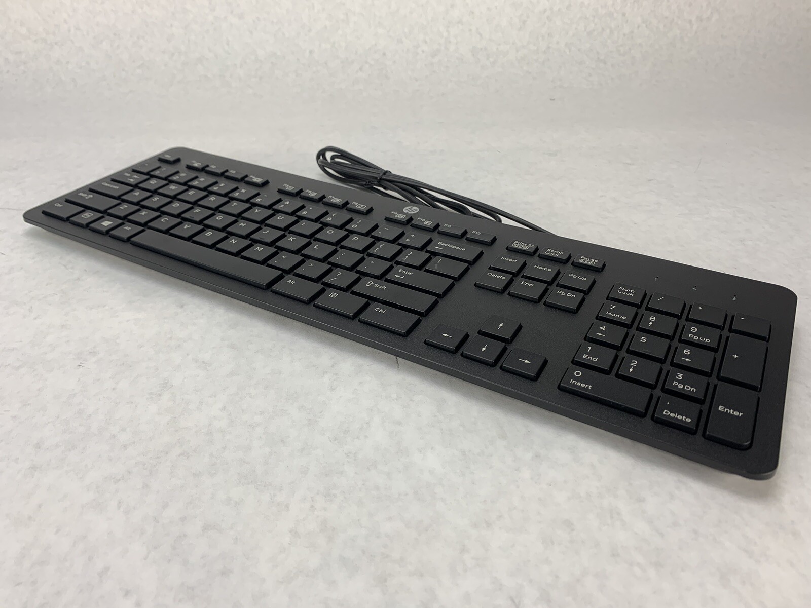 New HP 803181-001 USB Slim SK-2120 Keyboard 105key w/ Multimedia Black NIB