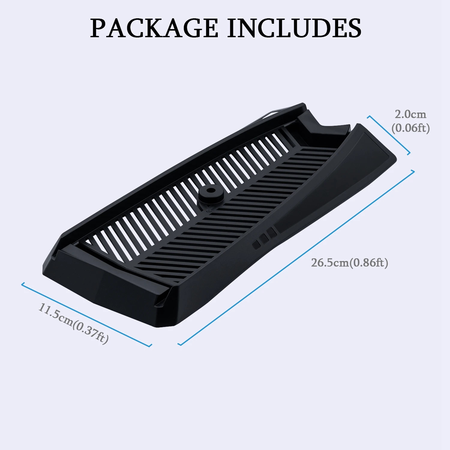 VERTICAL STAND FOR PS5 DIGITAL EDITION - BLACK (P5 DE)