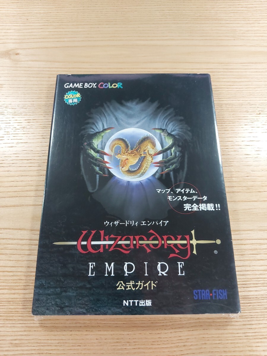 Wizardry Empire GBC Official Strategy Guide Book, Free Shipping, Used
