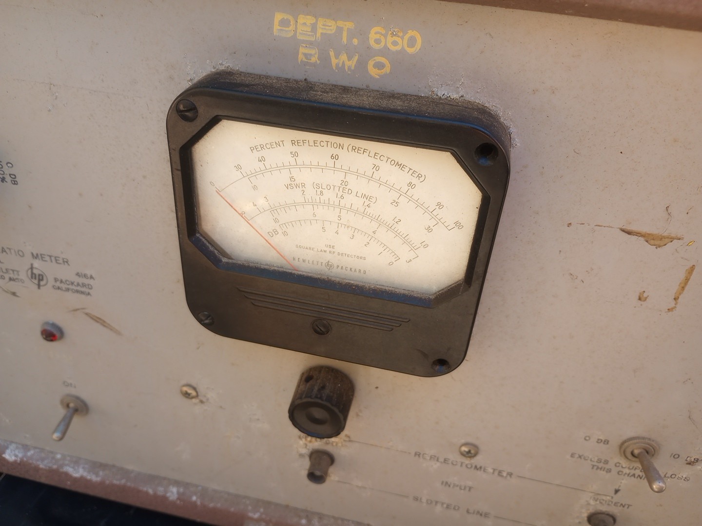 Hewlett Packard HP 416a Ratio Meter