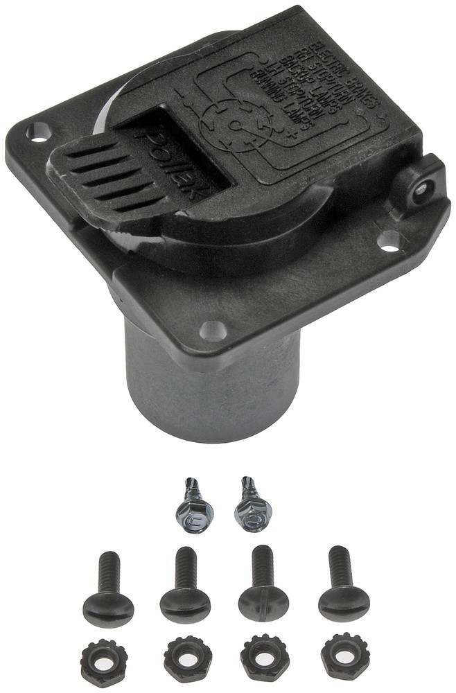Dorman Trailer Hitch Harness Wiring Plug Connector Receptacle for Ford Lincoln