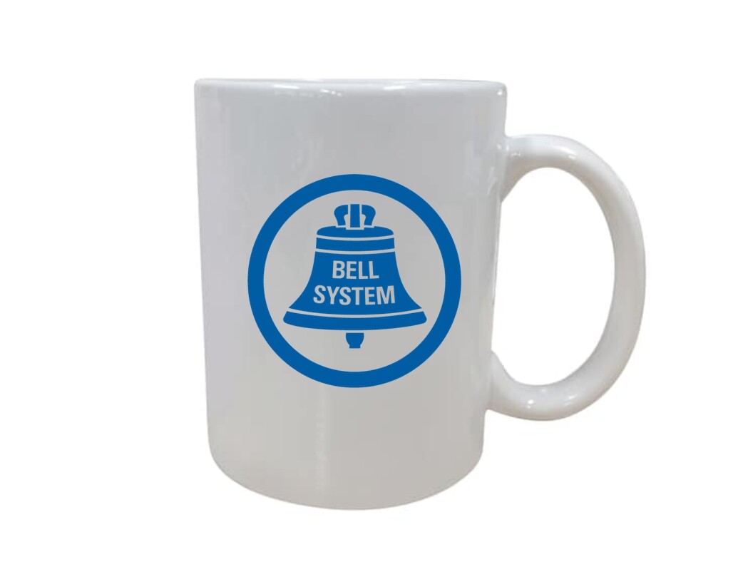 Bell Systems Logo At&t Predecessor Telephone Phone Company Coffee Tea Mug Cup