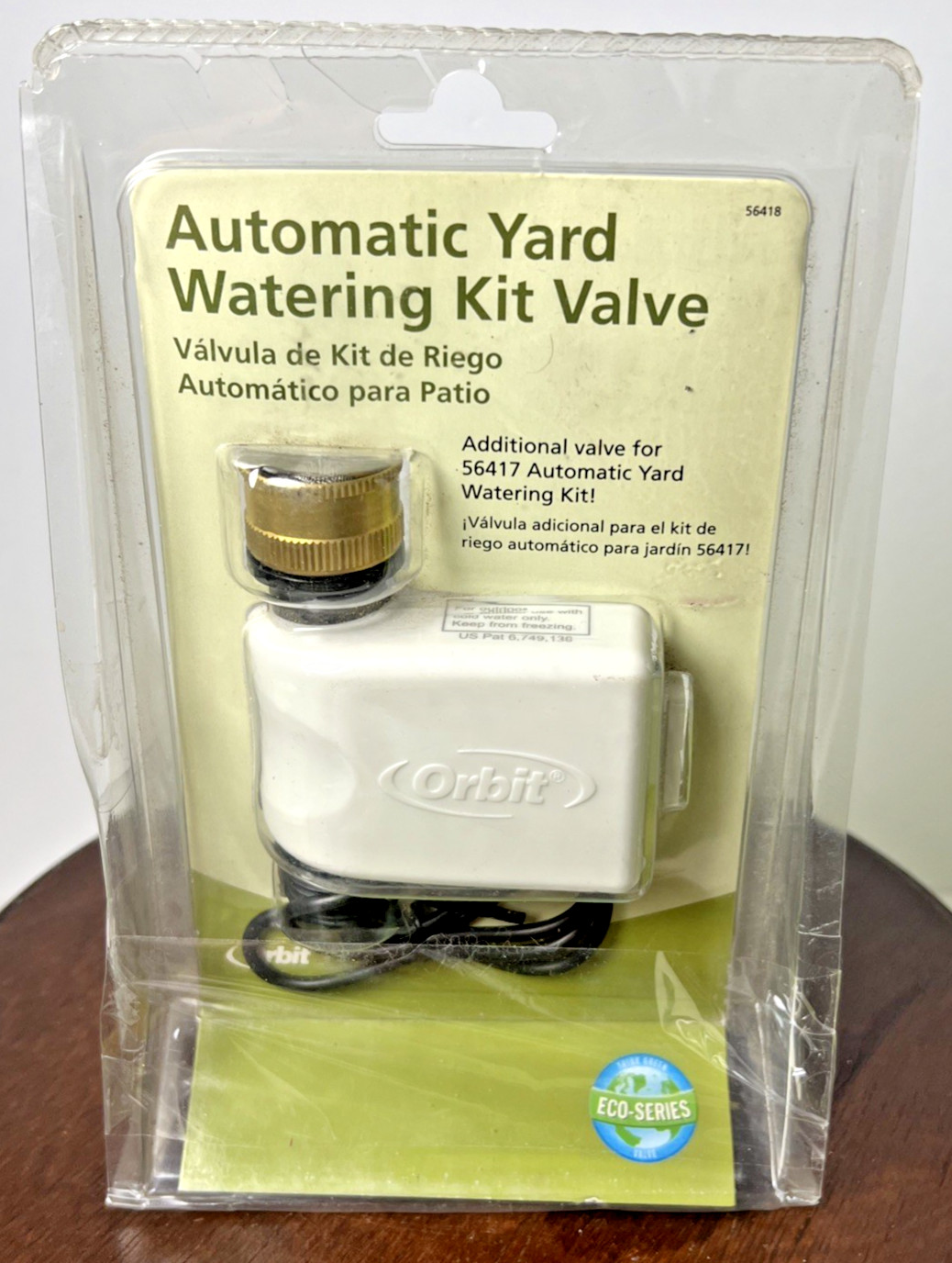Orbit 56418 Automatic Yard Watering Kit Valve Open Package New Eco-Series