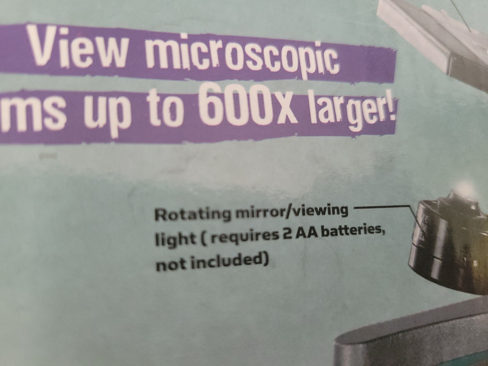 Kids GeoSafari MicroPro Microscope With Light Mirror Set
