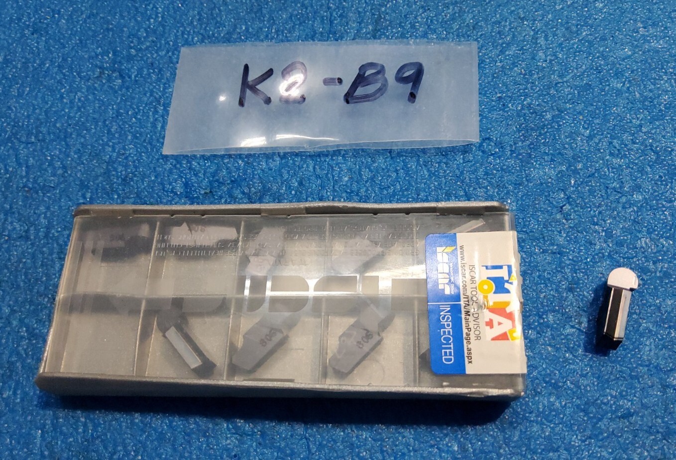 ISCAR GIPI 6.00-3.00-18305L  IC908 RADIUS GROOVING INSERTS, .117" R. , 10 PCS
