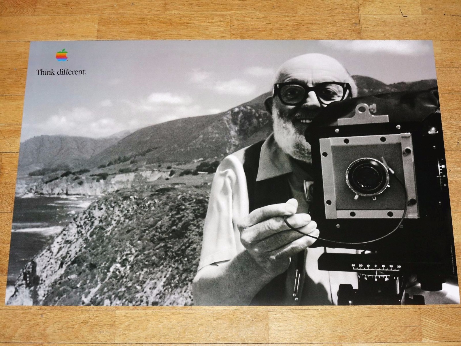 APPLE THINK DIFFERENT POSTER - ANSEL ADAMS / 24x36 by STEVE JOBS 61x91CM
