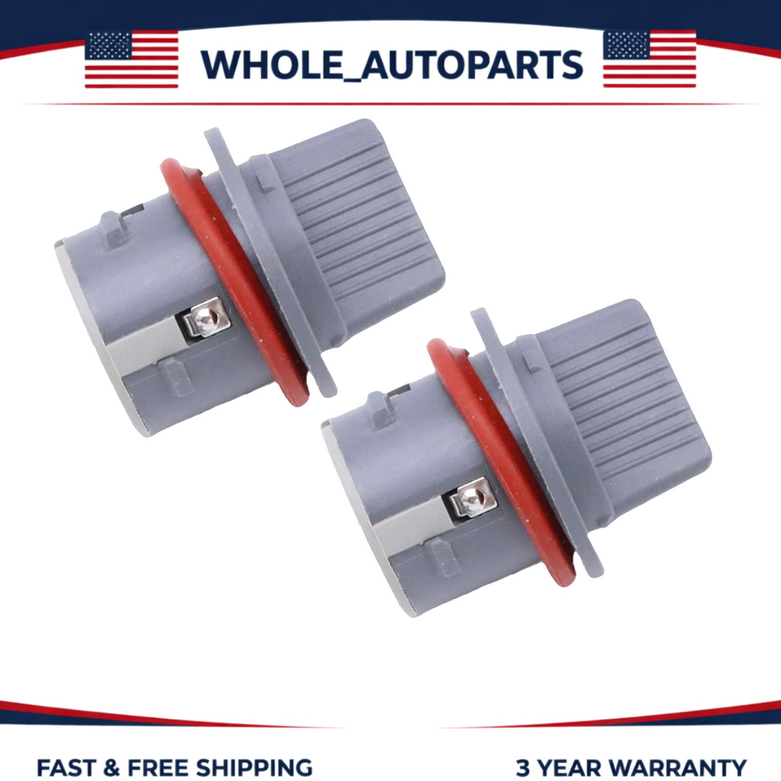 For 2019-25 Hyundai Elantra Kia Soul 2x Turn Signal Lamp Bulb Socket 92166-A9000