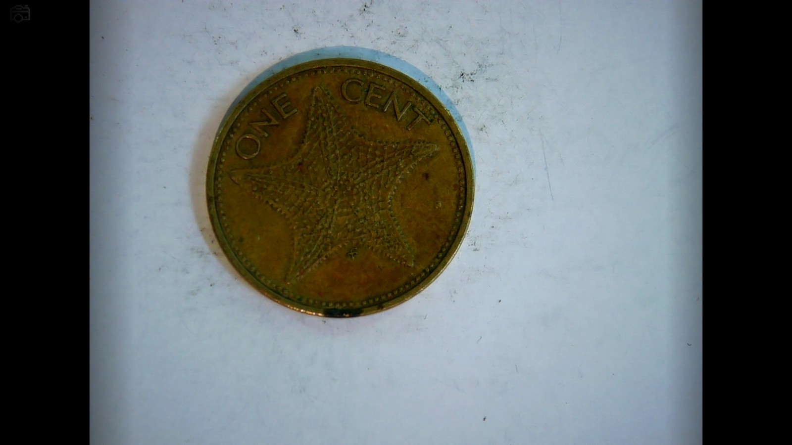 Bahamas 1974 1 Cent Bahamas Starfish cent Coin