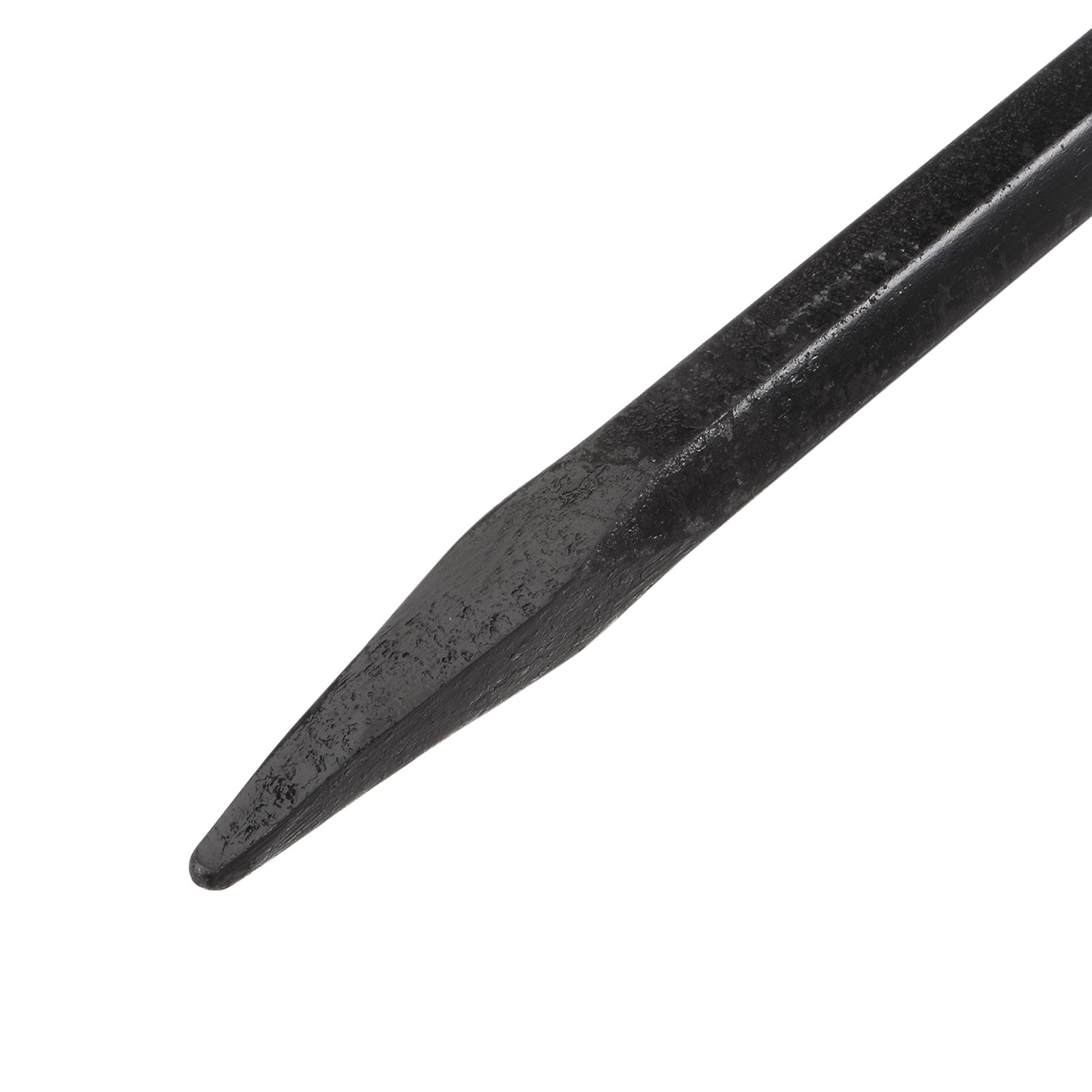 Hexagonal Connecting Bar 36'' Steel Crowbar for Prying and Aligning Chisel End