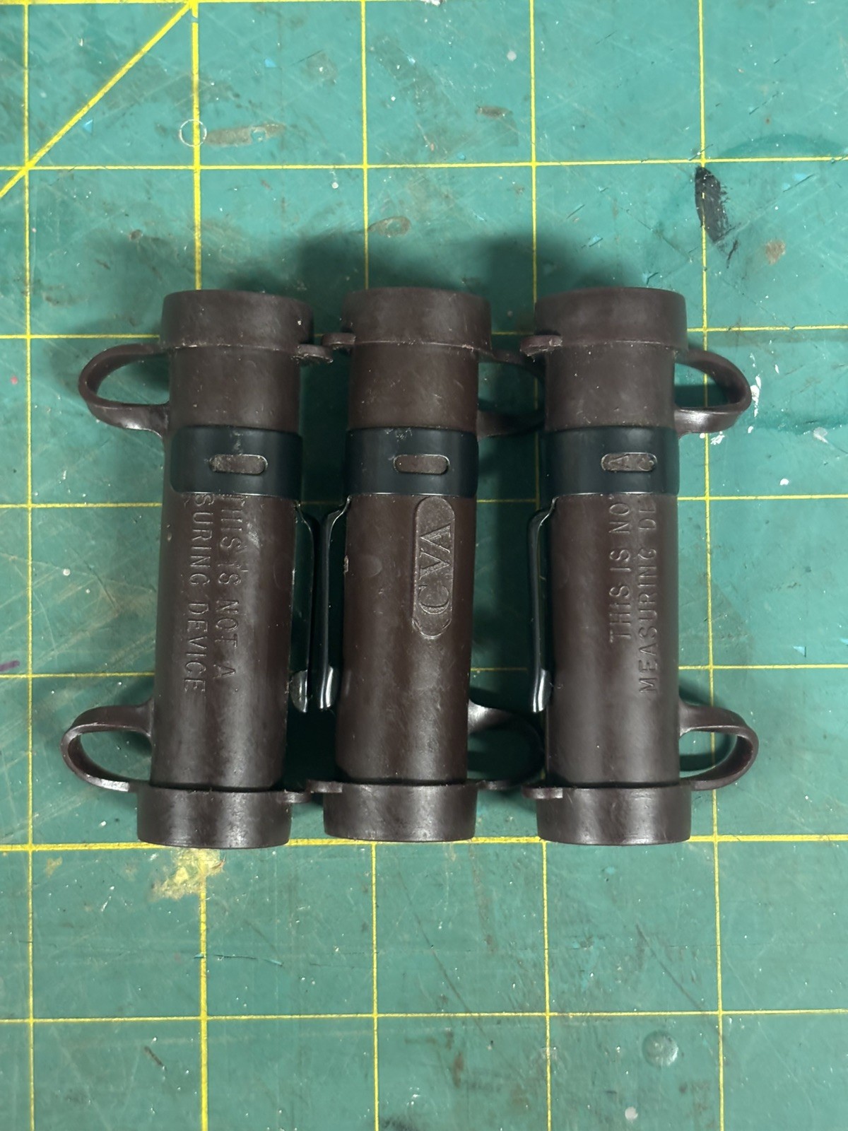 CVA RAPID LOADER / SPEEDOADER w/clip 50 CAL 3 PACK Vintage