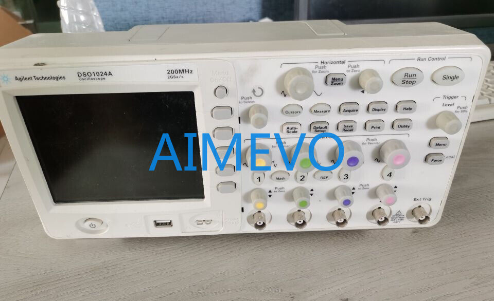 hp/Agilent / Keysight DSO1024A Oscilloscope, 200 MHz, 4 Analog Channels, 2GSa/s