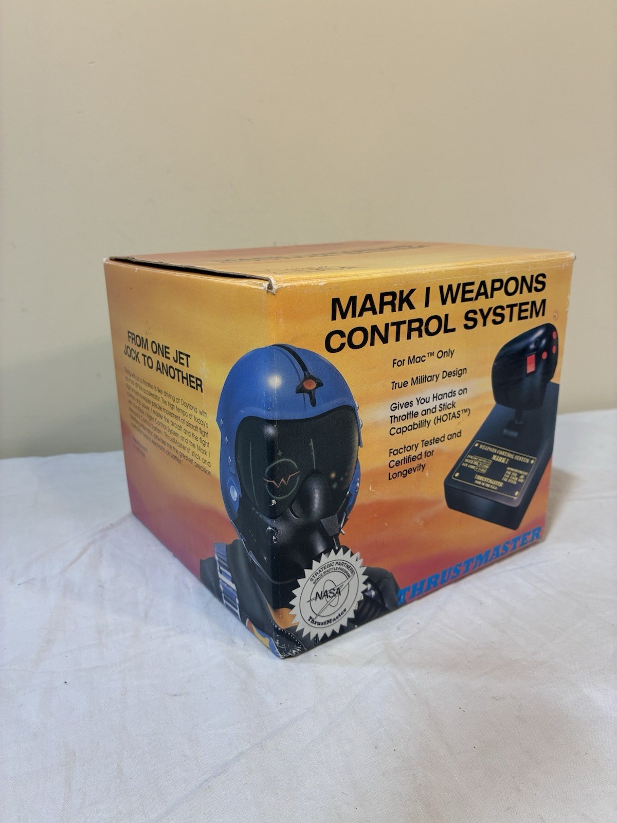 Thrustmaster Mark I Flight Control System Joystick PC DOS - In box
