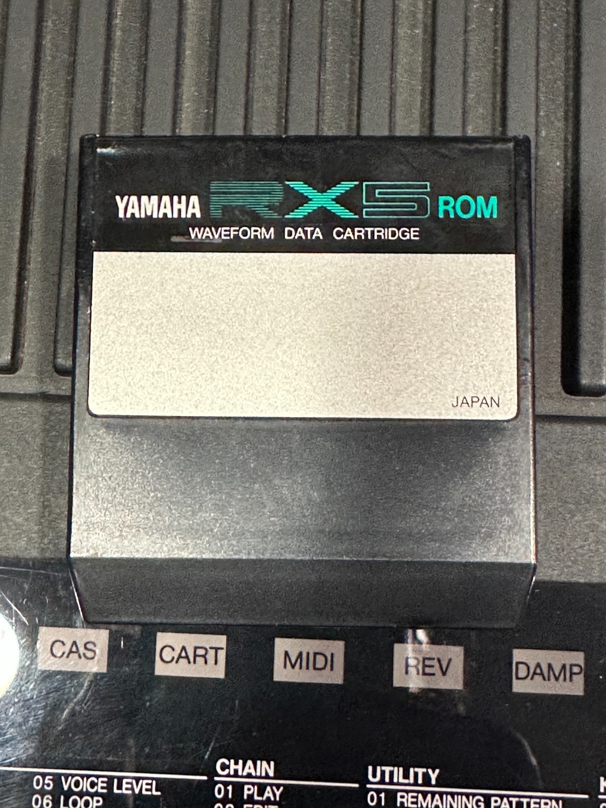 YAMAHA RX5 Digital Rhythm Programmer Drum Machine MIDI Sequencer Black RX 5 JP