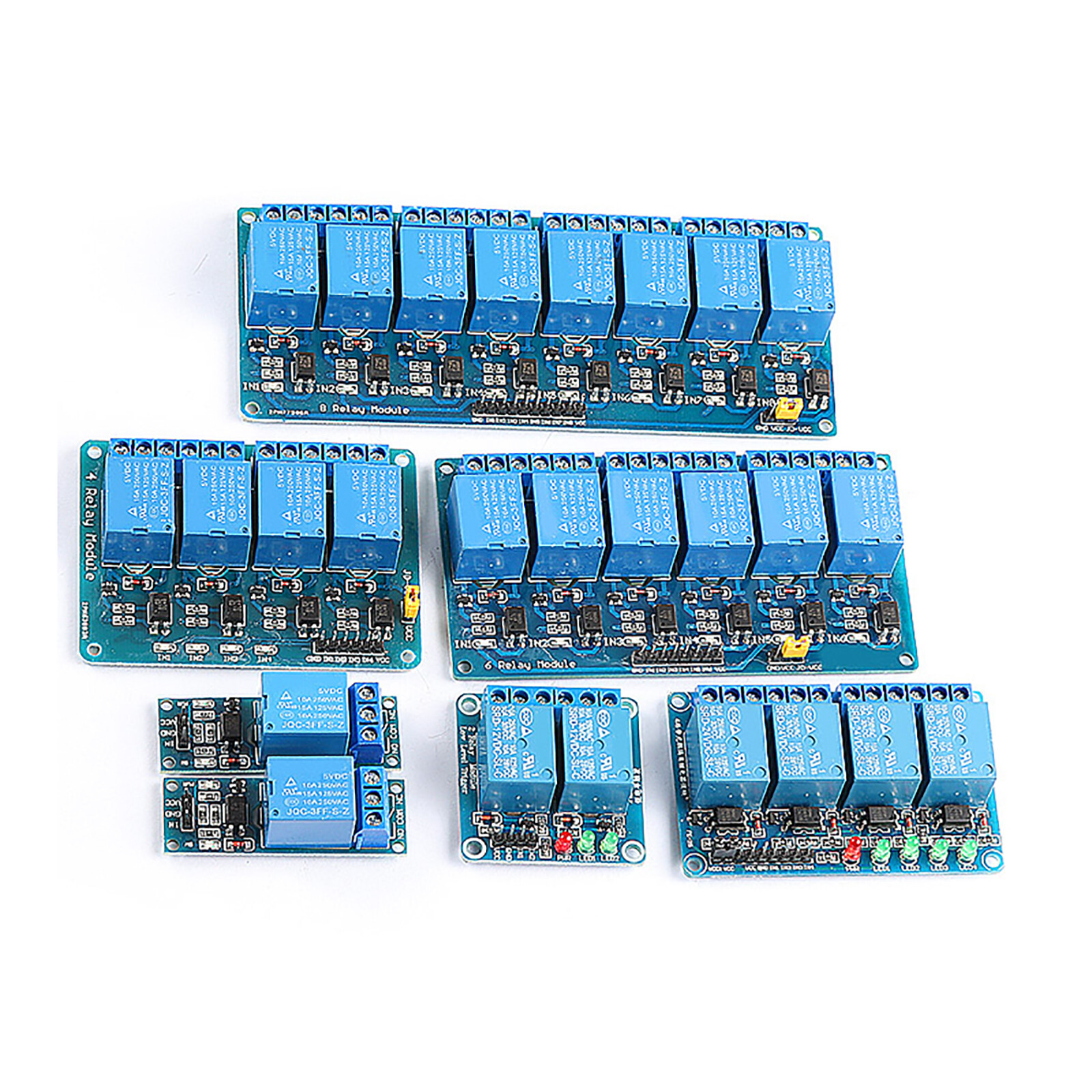 5V-24V Relay Module 1-8 Channel Arduino Raspberry Pi ESP8266 ESP32 Optocoupler