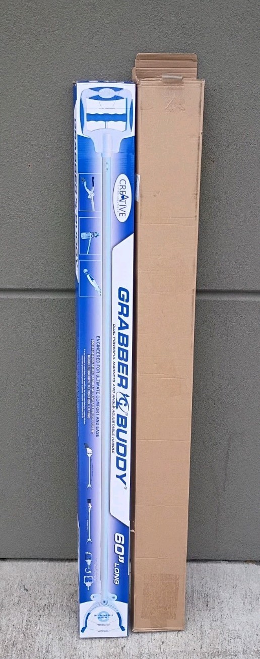 60" Dual Magnets Pick Up Tool Grabber Buddy Reacher Hand Grabber