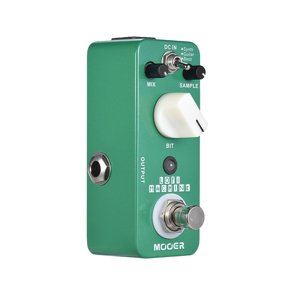 MOOER LOFI MACHINE Sampling Reducing Guitar Effect Pedal MIX / Sample / BIT