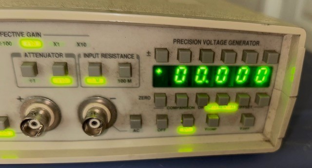 Preamble Instruments 1855 differential amplifier and XC-100 differntial probes
