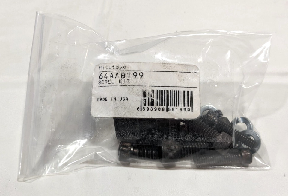 Mitutoyo Screw Kit 539 Series 64AAB199