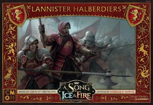 Lannister Halberdiers Expansion A Song of Ice & Fire Miniatures ASOIAF CMON NIB