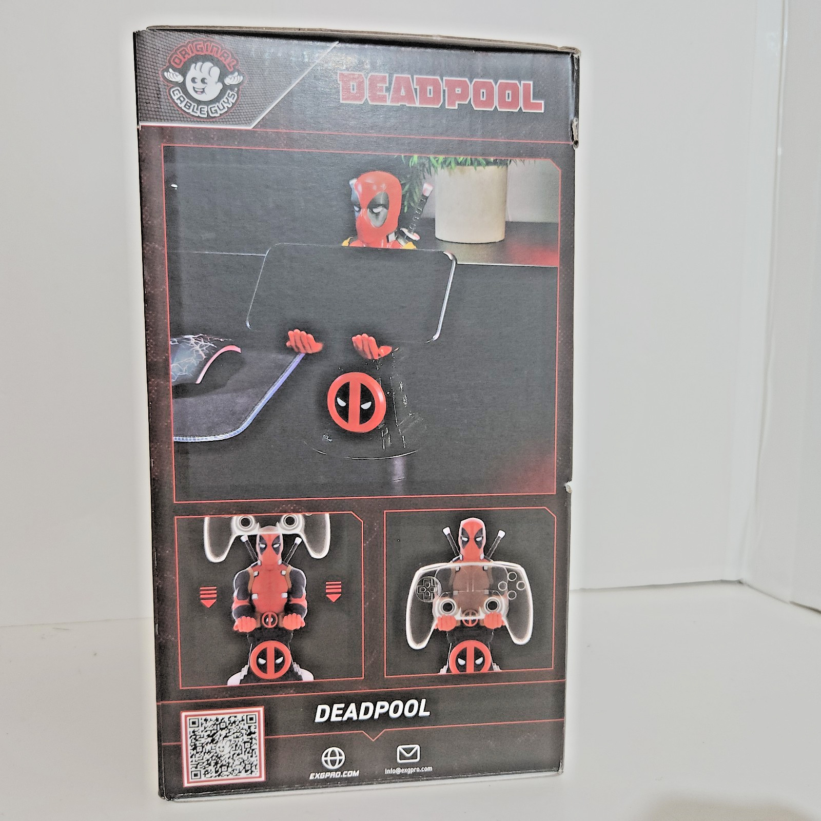 NEW Official Marvel Deadpool Cable Guys Controller Phone Holder Charging Stand