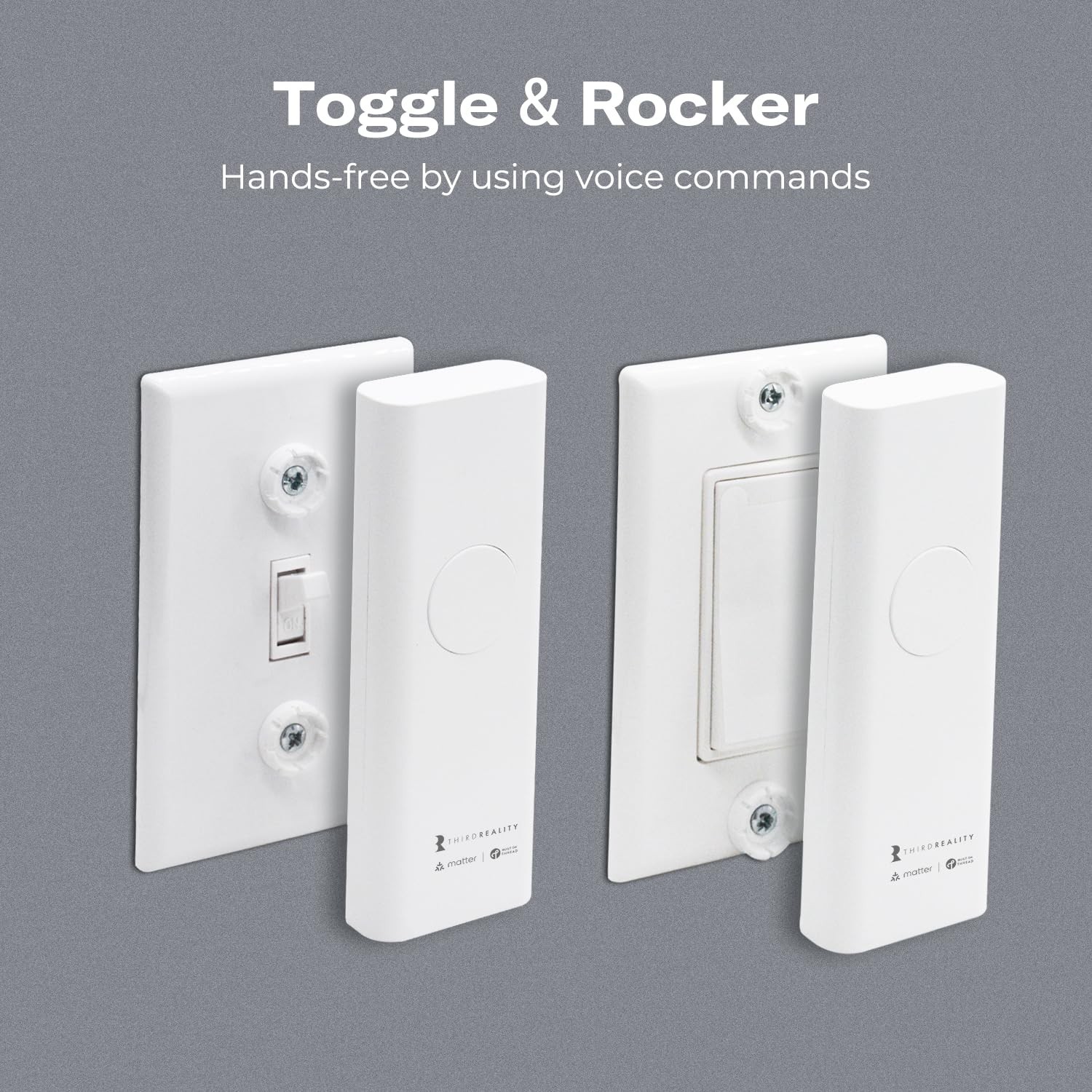 Smart Switch MT1, Matter Over Thread, Retrofit for Toggle/Rocker Switches, No...