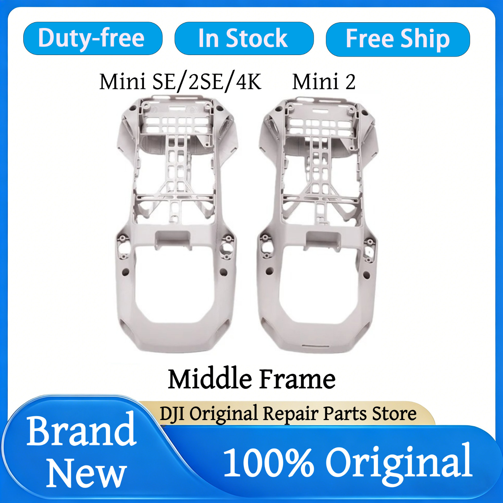 Original Middle Frame for DJI Mini 2/SE/2SE/4K Drone Body Shell Middle Cover Cap