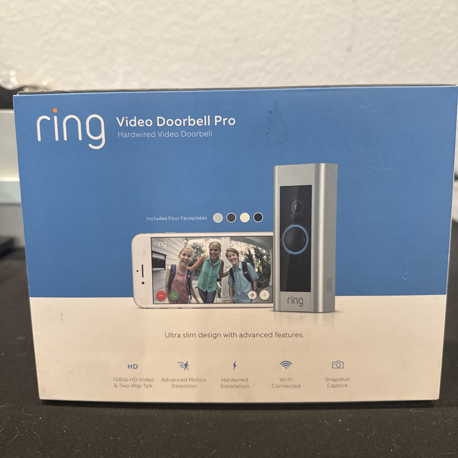 Ring Wired Doorbell Plus Video Doorbell Pro Video Camera 1080p HD Wifi Cam Set