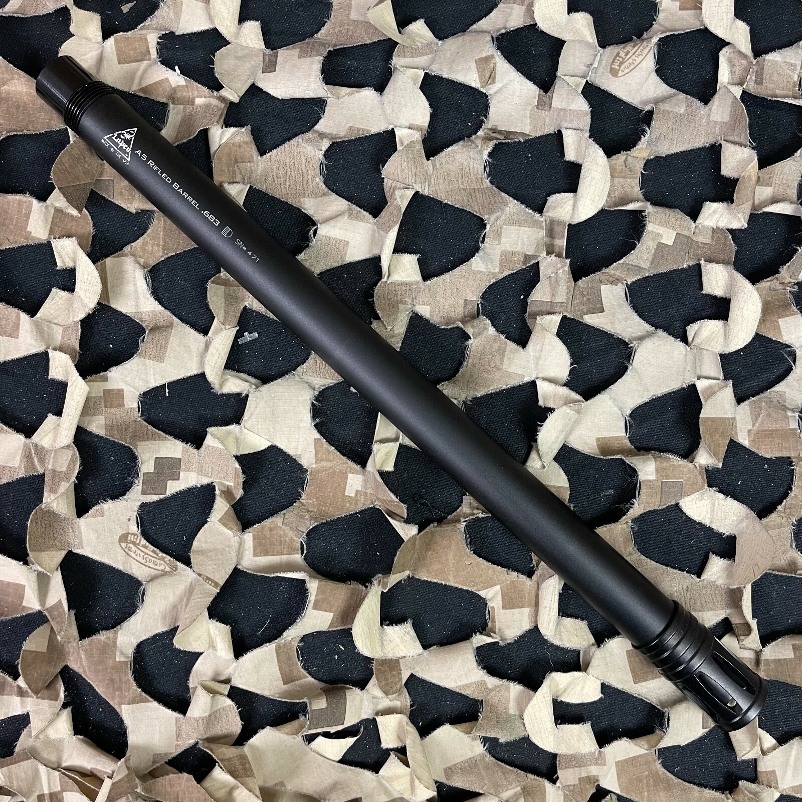 NEW Lapco Tippmann A5/X7 Rifled FSR 14" Barrel .683 - Dust Black