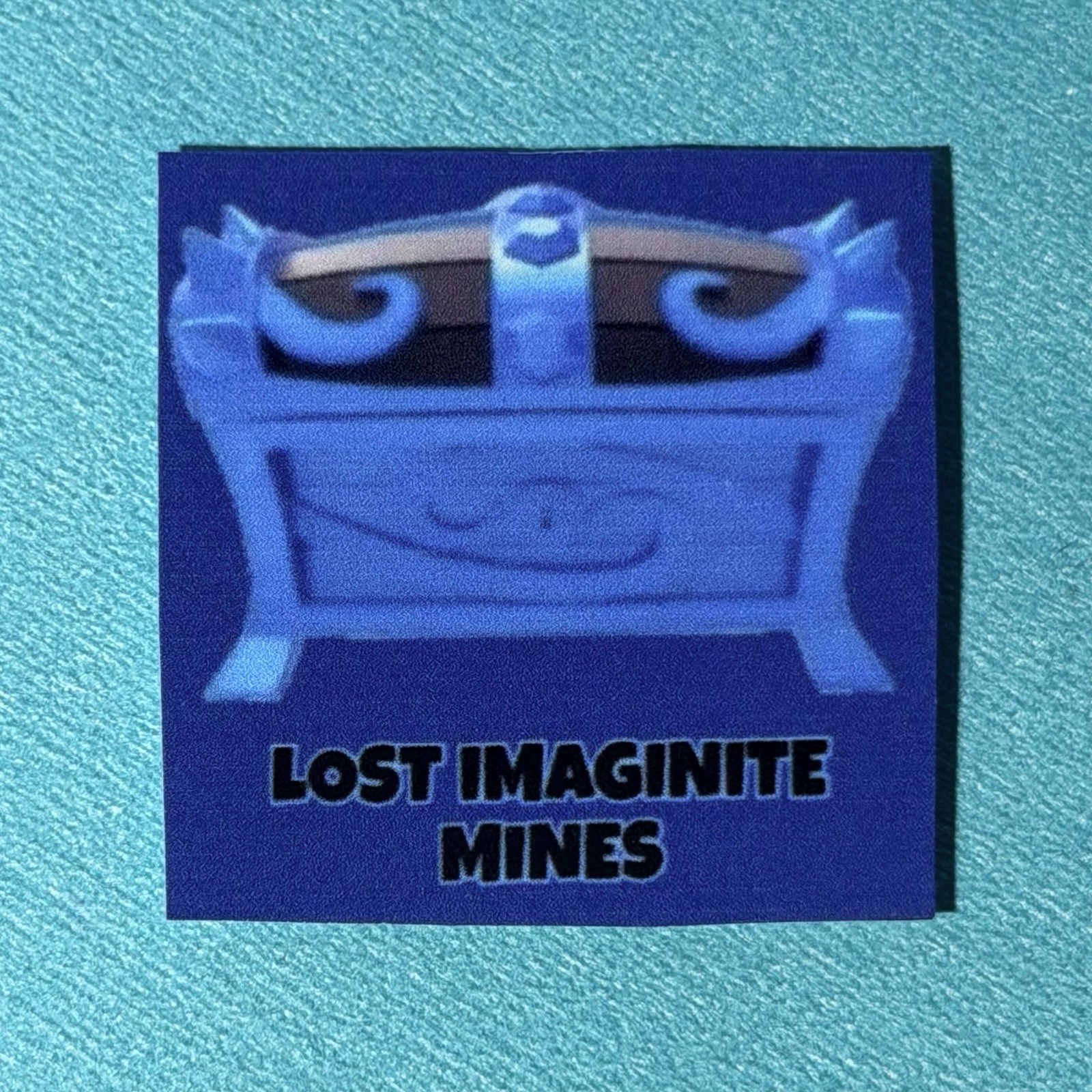 LOST IMAGINITE MINES BLUE CHEST Skylanders Imaginators NFC Tag | Low Shipping