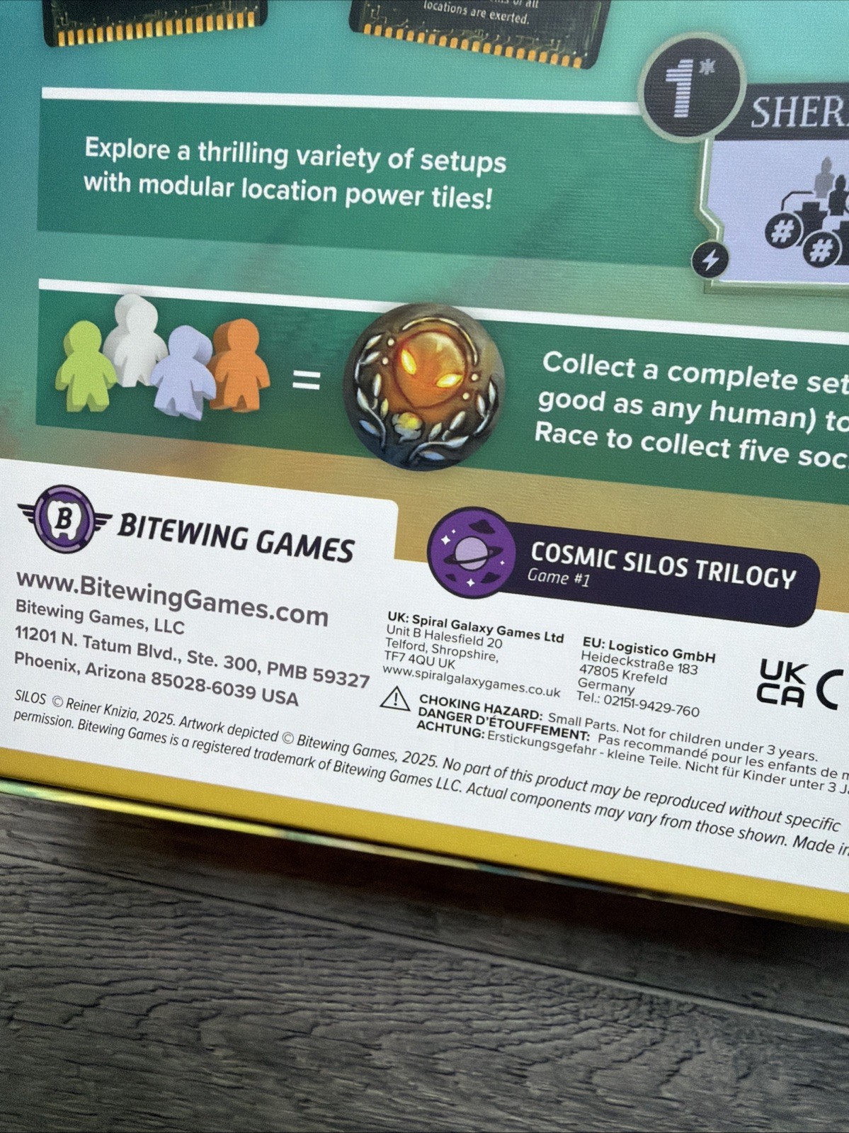 Silos Secret Interlopers From Outer Space Board Game 2025 Complete