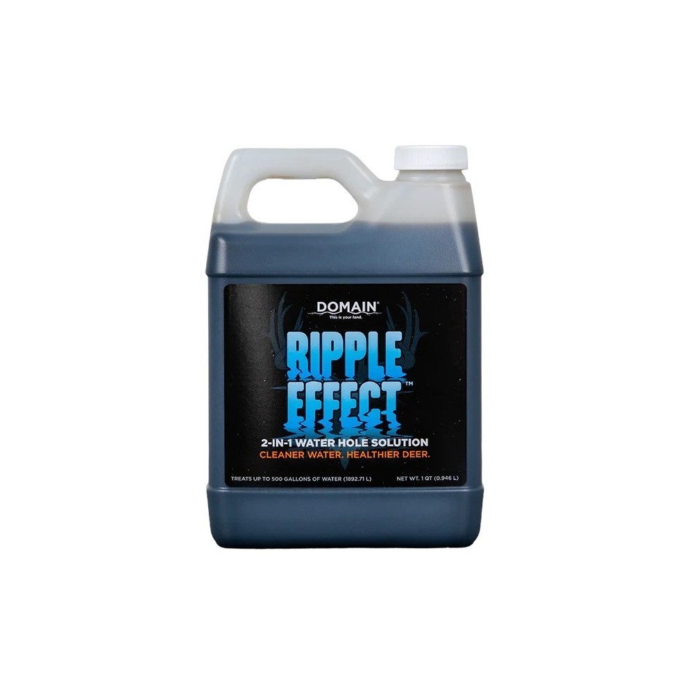 Domain Outdoor Ripple Effect Water Hole Solution 1 Quart for 500 Gal #RELF25GAL