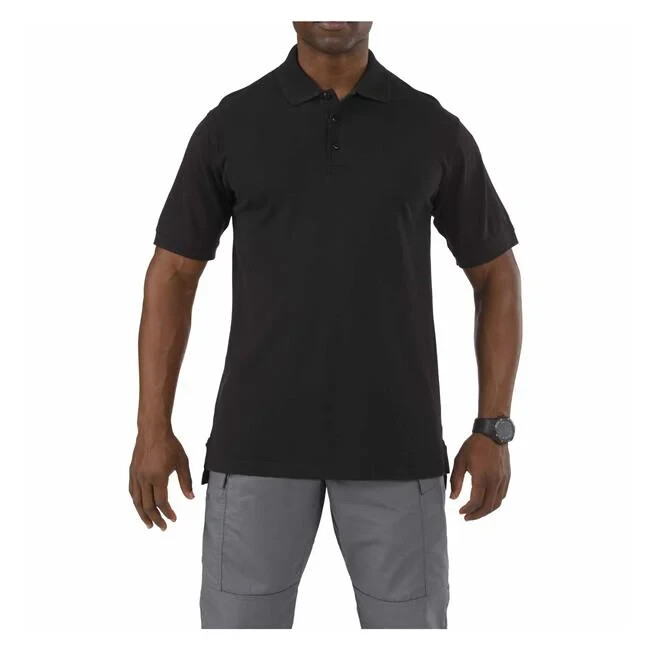 5.11 TACTICLE SERIES 41060 SHORT SLEEVE POLO SHIRT MEN'S SMALL BLACK NWOT