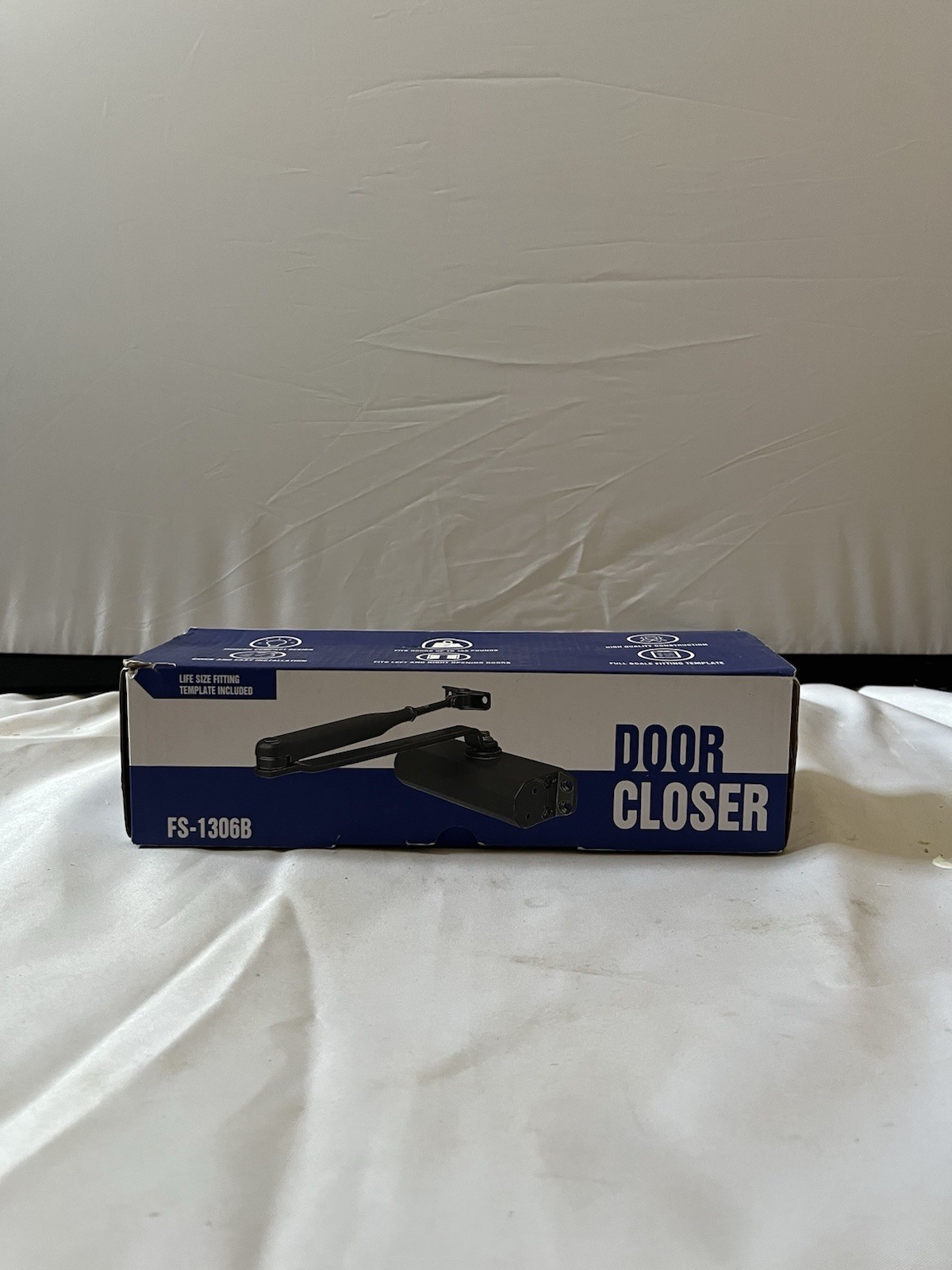 Fortstrong Automatic Adjustable Door Closer, Grade 3, Hydraulic Black (FS-1306B)