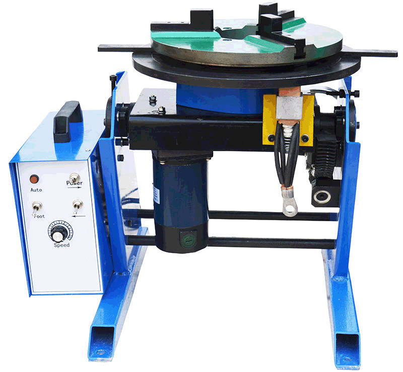 30KG Rotary Welding Positioner With 7.8‘’ Chuck 110V