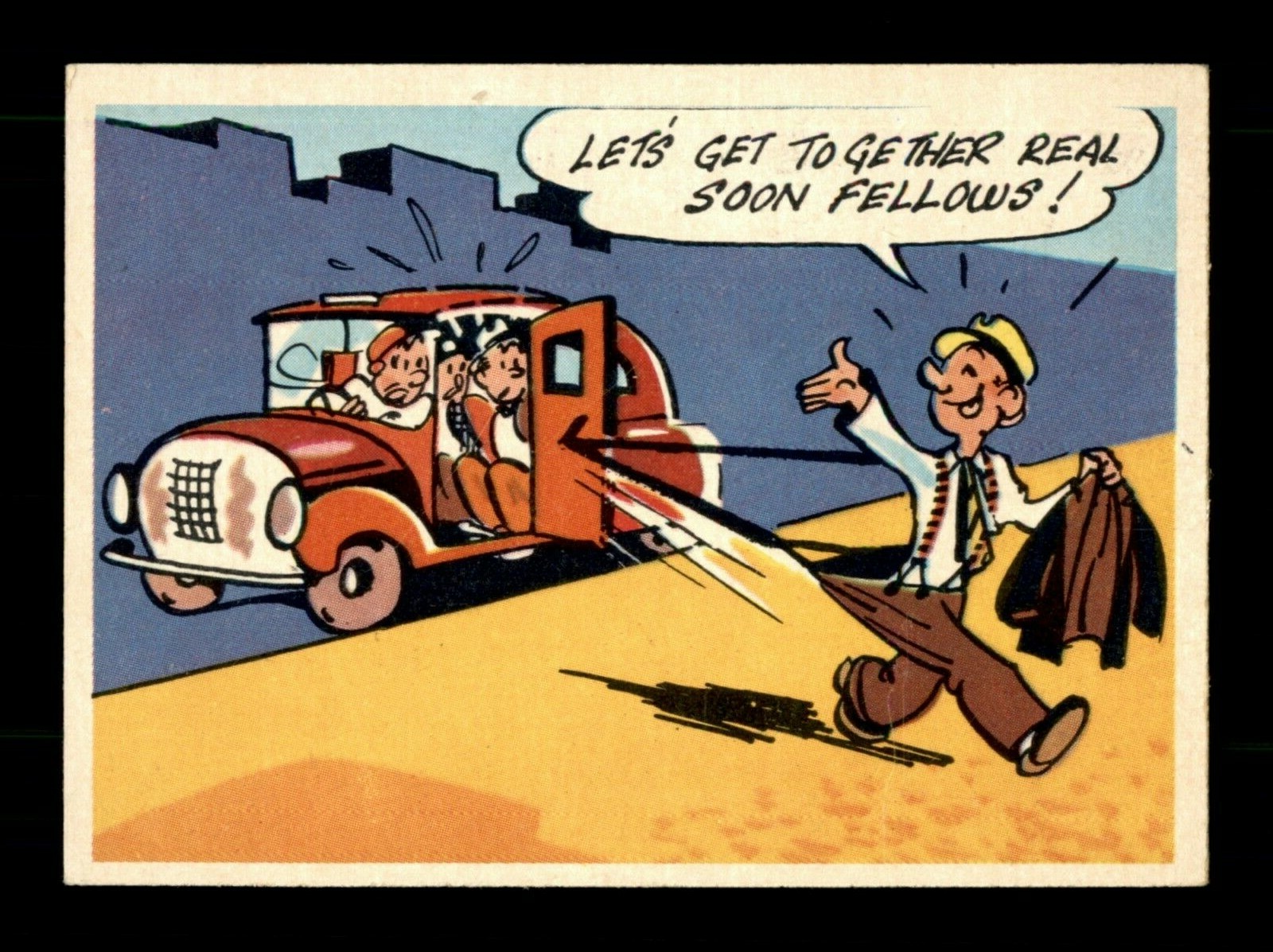 1957 TOPPS GOOFY POSTCARDS you pick from scans
