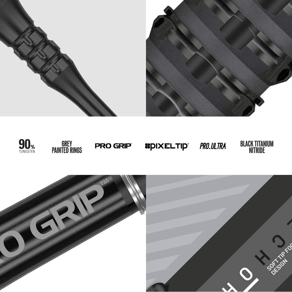 Echo 90% Tungsten Soft Tip Darts Set | Pixel Tip Darts, Professional Darts Acces