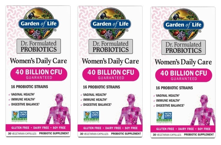 3 of Garden of Life Dr. Formulate Probiotics Women 40 Billion 30 Ct Exp 10/2026+