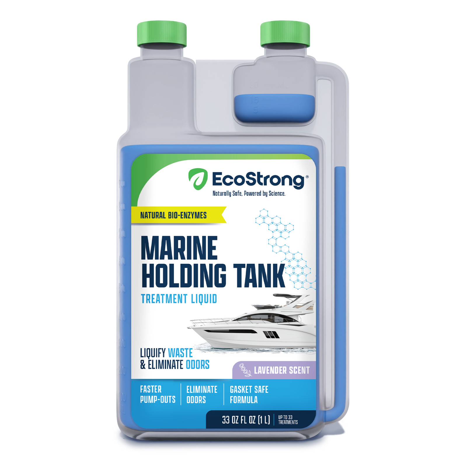 EcoStrong Marine Holding Tank Treatment - Eliminate Sewage Odors