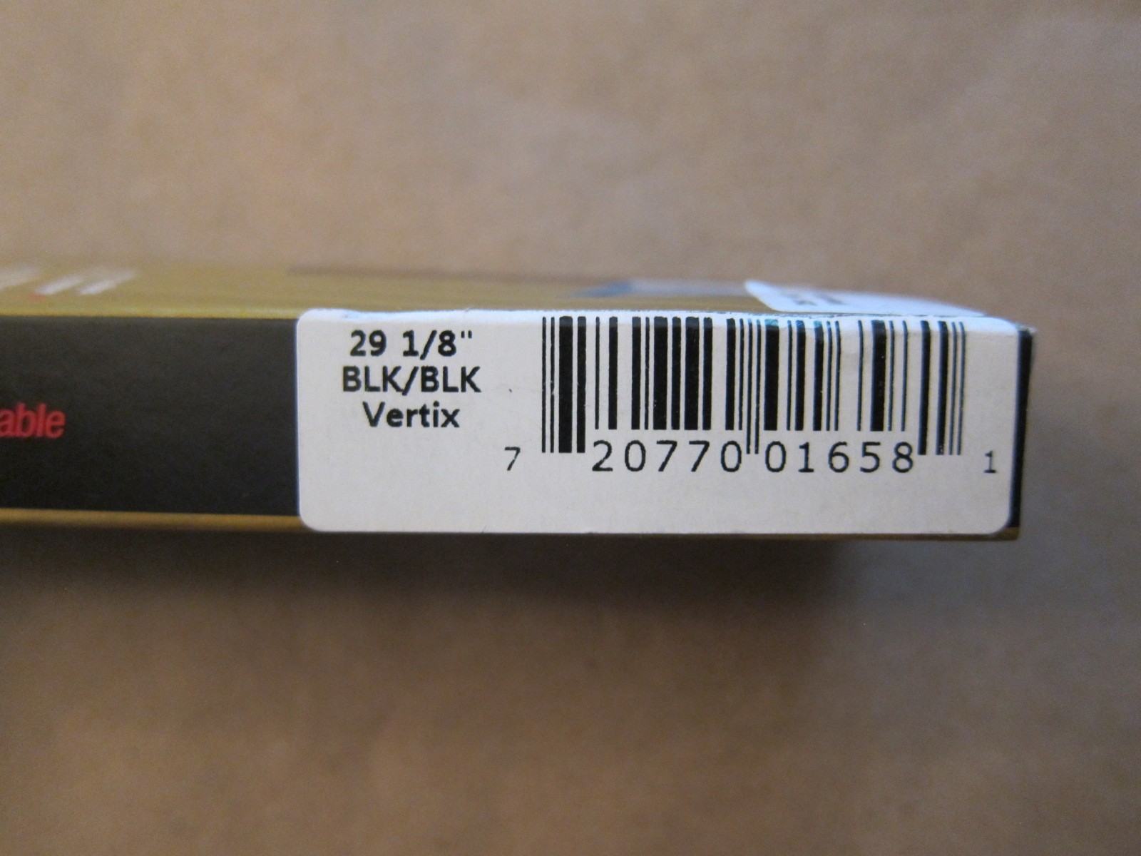 New Mathews Vertix 29 1/8" Control Cable Zebra Trophy Premium Black