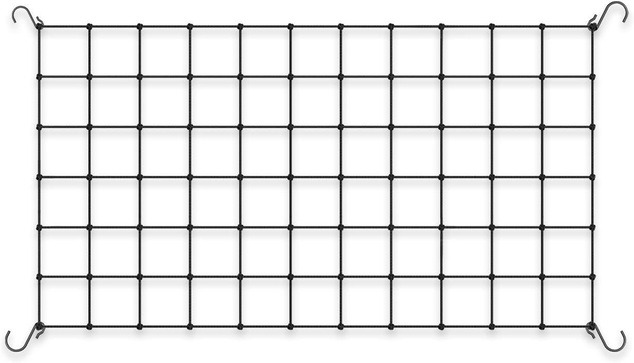 Adjustable 2x4 Trellis Netting with Steel Hooks - Ultimate Hydroponic Support