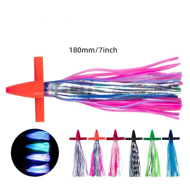 Teaser Trolling Bird Fishing Lure Daisy Chain Ballyhoo Tuna Mahi Waho Williamson