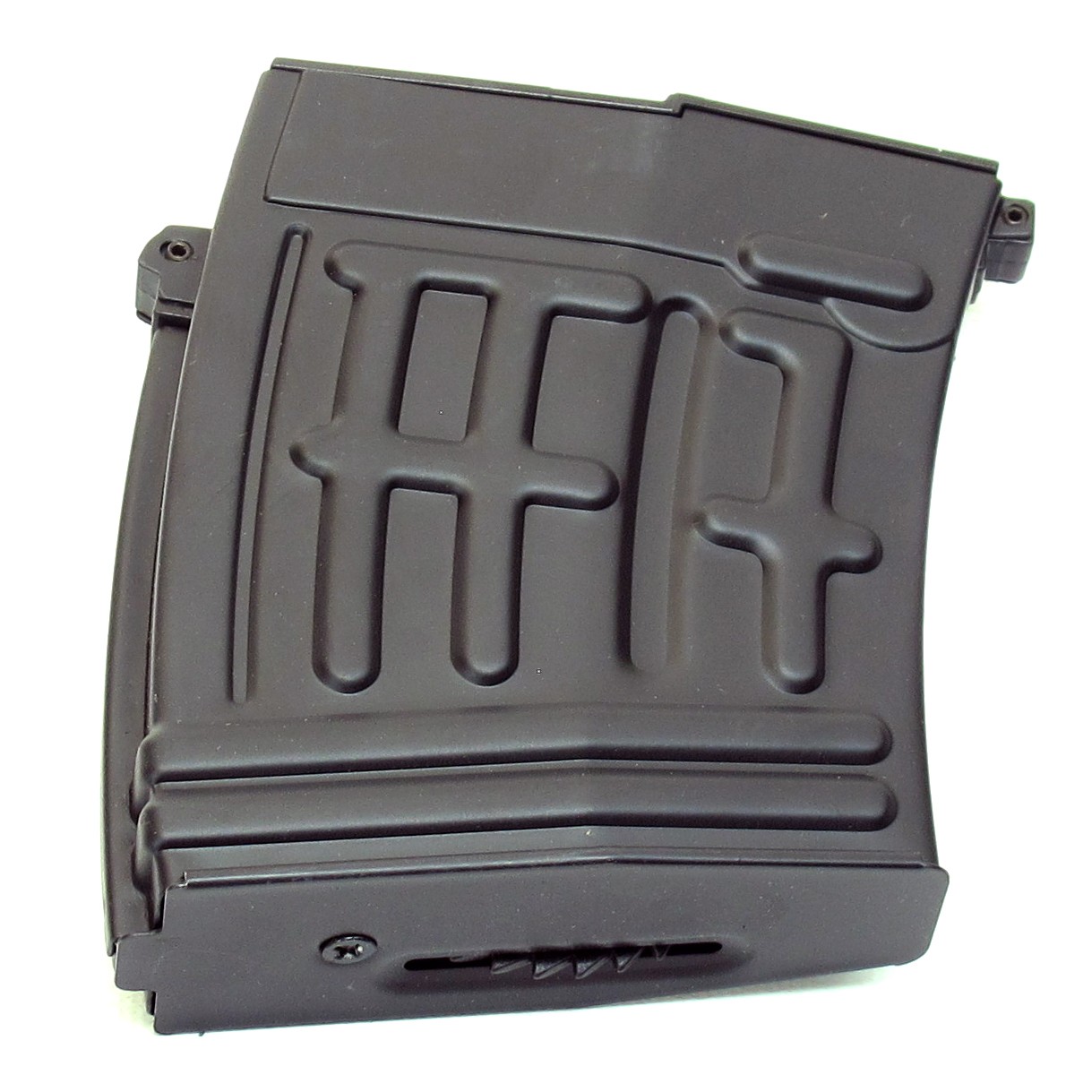 SVD Airsoft Sniper Rifle Dragunov Magazine 120rd Hi-Cap Mag Clip BLACK Metal